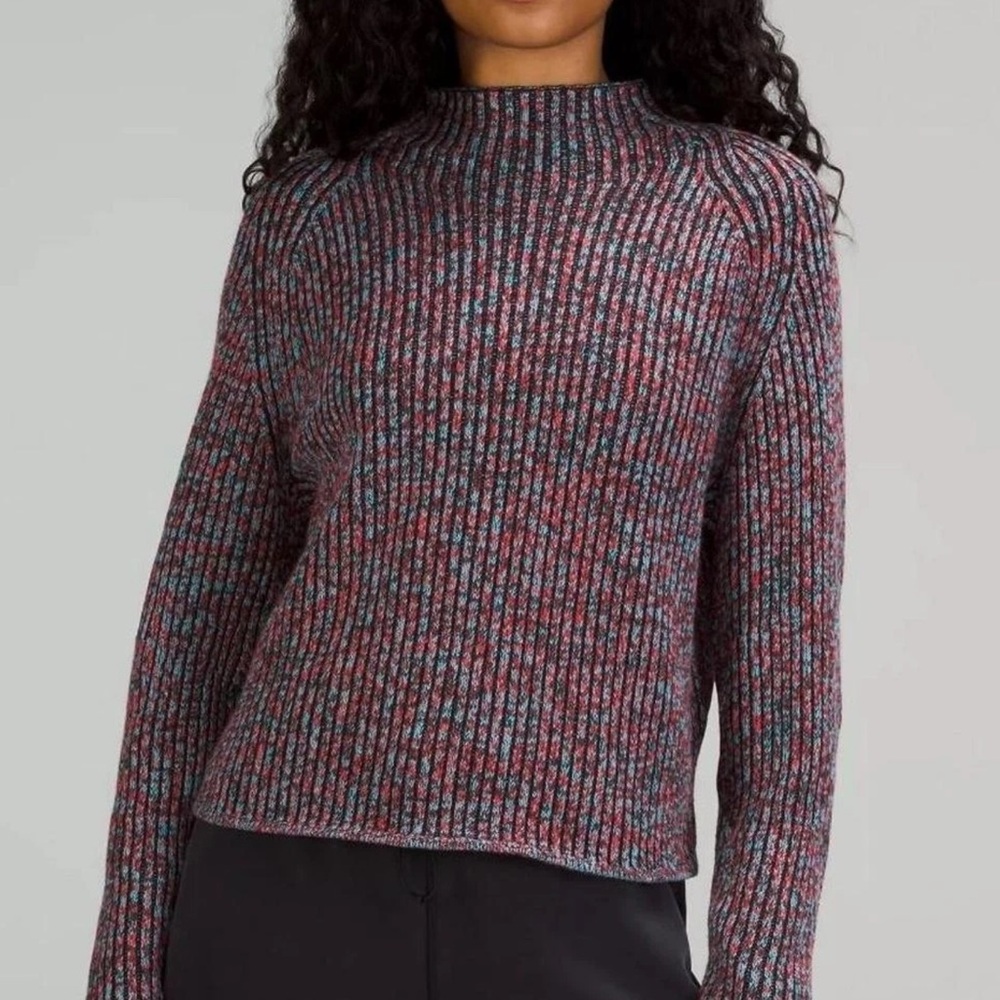 lululemon athletica cotton and cashmere ribbed Sweater - size 0 - like new
